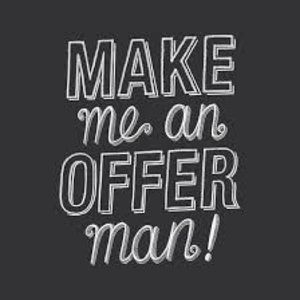 All offers will be accepted or countered!!!